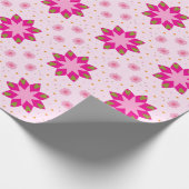 Petal Blossom Confetti pattern Cadeaupapier (Hoek)