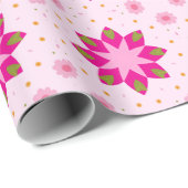 Petal Blossom Confetti pattern Cadeaupapier (Rol Hoek)