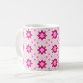 Petal Blossom Confetti pattern  Koffiemok (Voorkant links)