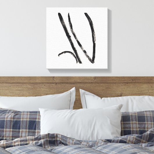 Petal Canvas Afdruk (Insitu (Slaapkamer))