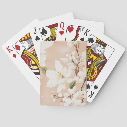 "Petal Charm speelkaarten" Pokerkaarten (Achterkant)
