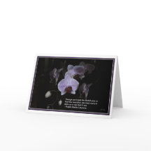 Petal Dance: Emerson Quote Kaart