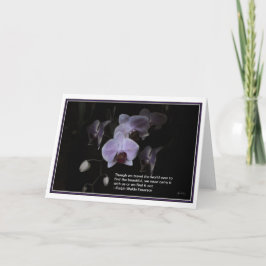 Petal Dance: Emerson Quote Kaart