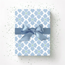 Petal Diamond in Leisteen en Groen Cadeaupapier