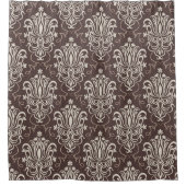 Petal Elegance Motief Douchegordijn (Voorkant)