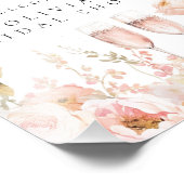 Petal en Prosecco Vrijgezellenfeest Welkom Foto Afdruk (Hoek)