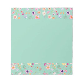 Petal Fresh Notitieblok - Mint Green Serenity