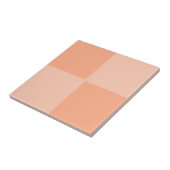 Petal glow zalm floral tegel set - Patroon 3 Tegeltje (Zijkant)