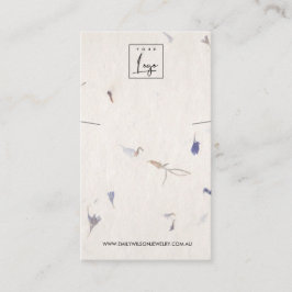 PETAL HANDMADE PAPIER KETTING BRACELET VISITEKAARTJE