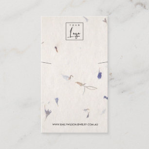 PETAL HANDMADE PAPIER KETTING BRACELET VISITEKAARTJE