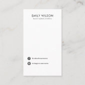 PETAL HANDMADE PAPIER KETTING BRACELET VISITEKAARTJE (Achterkant)