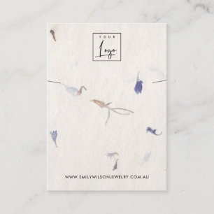 PETAL HANDMADE PAPIER KETTING BRACELET VISITEKAARTJE