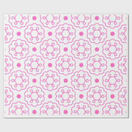 "Petal Harmony" Elegant Bloemmotief Cadeaupapier