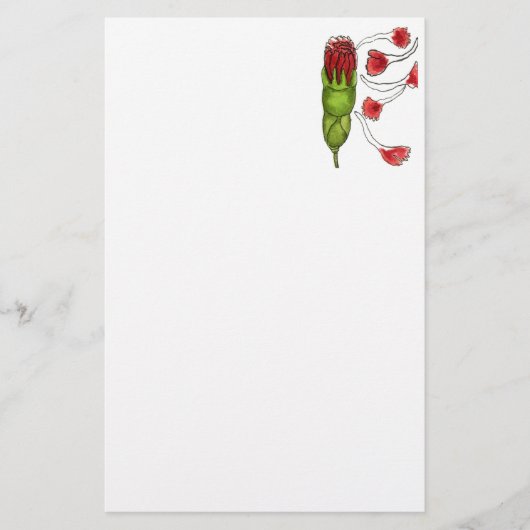 "Petal Herfst # 1" Koolhaar Briefpapier (Voorkant)