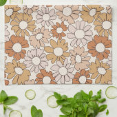 Petal Jubilee Warm Earth Boho Theedoek (Gevouwen)