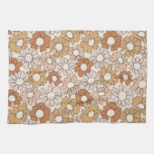 Petal Jubilee Warm Earth Boho Theedoek (Horizontaal)