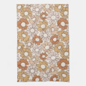 Petal Jubilee Warm Earth Boho Theedoek (Verticaal)