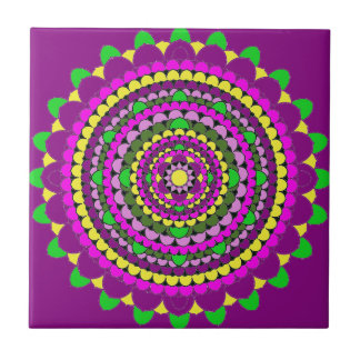 Petal Mandala Tegeltje