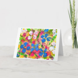 Petal Me Perfect Wenskaart< Blank Inside> Bedankkaart