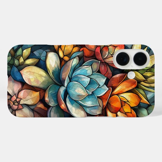 Petal Mosaic Case-Mate iPhone Case (Achterkant (horizontaal))