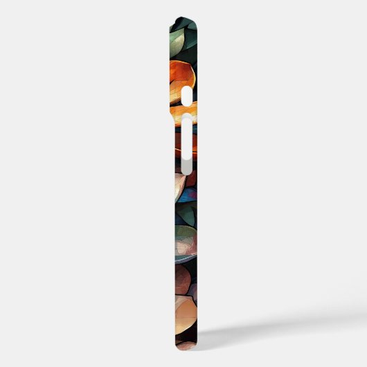 Petal Mosaic Case-Mate iPhone Case (Achterkant / Links)