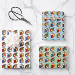 Petal Paisley Rhythm Inpakpapier Vel