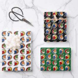 Petal Paisley Rhythm Inpakpapier Vel