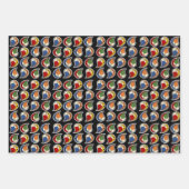 Petal Paisley Rhythm Inpakpapier Vel (Voorkant)