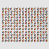 Petal Paisley Rhythm Multi-Kleur Tissuepapier (Voorkant)
