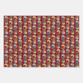 Petal Paisley Ritme Inpakpapier Vel (Voorkant 3)