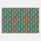Petal Paisley Ritme Inpakpapier Vel (Voorkant 2)