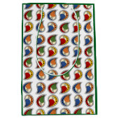 Petal Paisley Ritme Medium Cadeauzakje (Voorkant)
