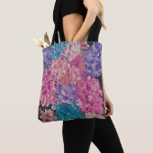 Petal Party Canvas tas (Dichtbij)