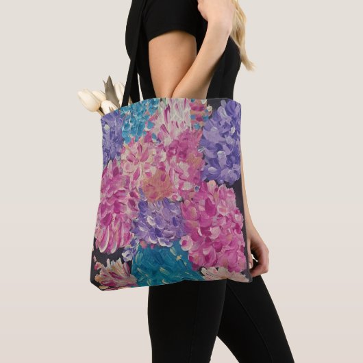 Petal Party Canvas tas (Dichtbij)