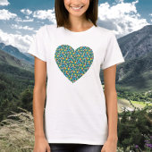 Petal Party Patroon T-shirt