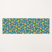Petal Party Patroon Yoga Mat (Voorkant (horizontaal))
