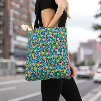 Petal Party Pattern Tas