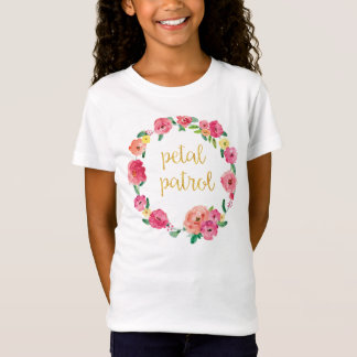 Petal Patrol Bloemenmeisje Gift Shirt