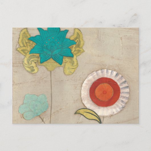 Petal Patronen I Briefkaart (Voorkant)