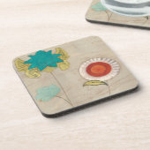 Petal Patronen I Drankjes Onderzetter (Linkerzijde)