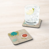 Petal Patronen I Drankjes Onderzetter (Rechterzijde)