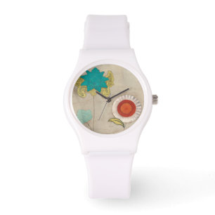 Petal Patronen I Horloge