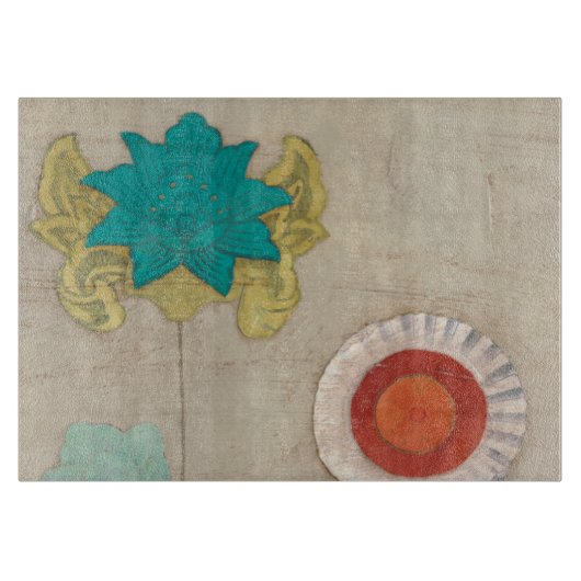 Petal Patronen I Snijplank (Voorkant)