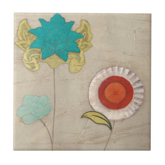 Petal Patronen I Tegeltje (Voorkant)