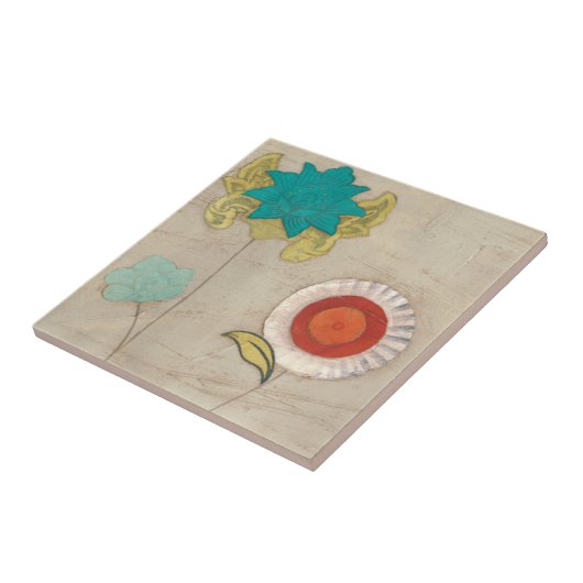 Petal Patronen I Tegeltje (Zijkant)