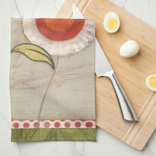 Petal Patronen I Theedoek (Quarter Fold)