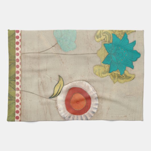 Petal Patronen I Theedoek (Horizontaal)