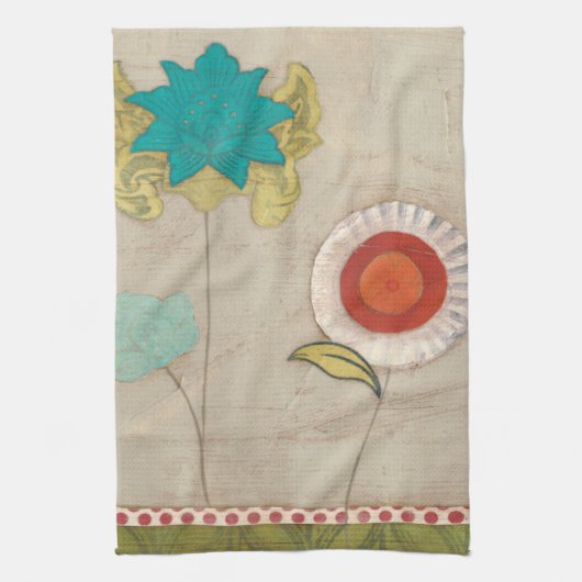 Petal Patronen I Theedoek (Verticaal)