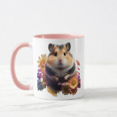 Petal Paws - Cute Floral Hamster Mok (Links)