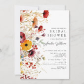 Petal Perfection Bruids Douche Uitnodiging (Voorkant)